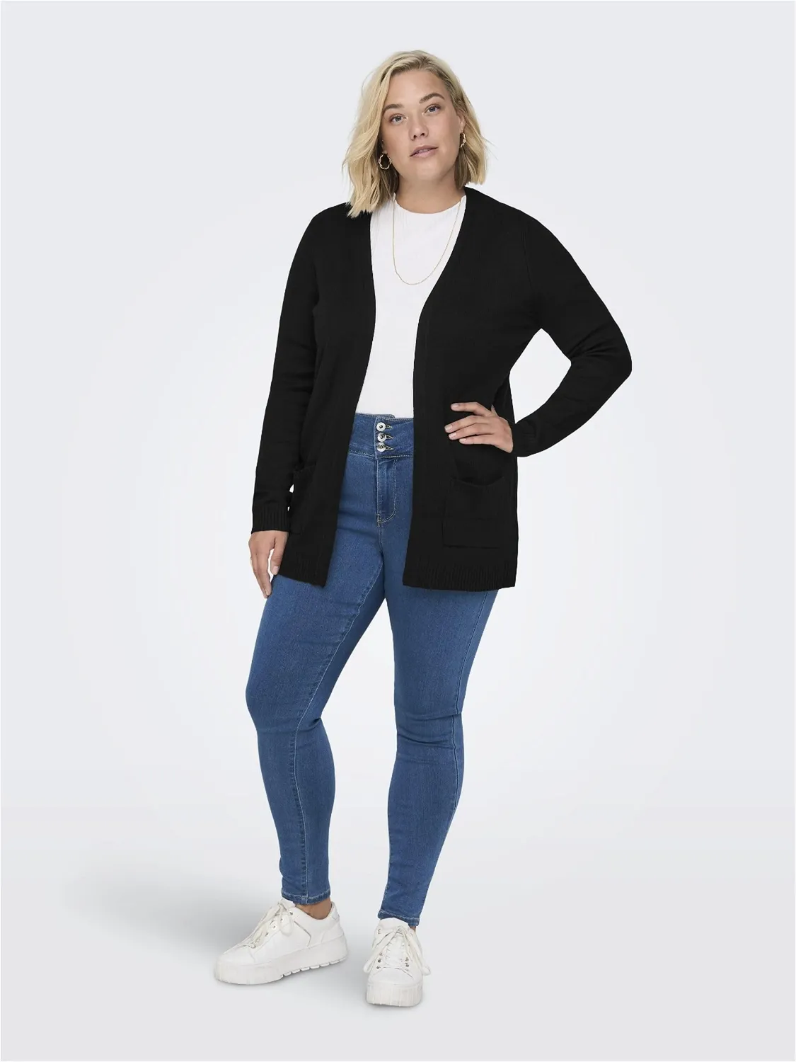 ONLY ONLLESLY Cardigan Lungo Donna Carmine