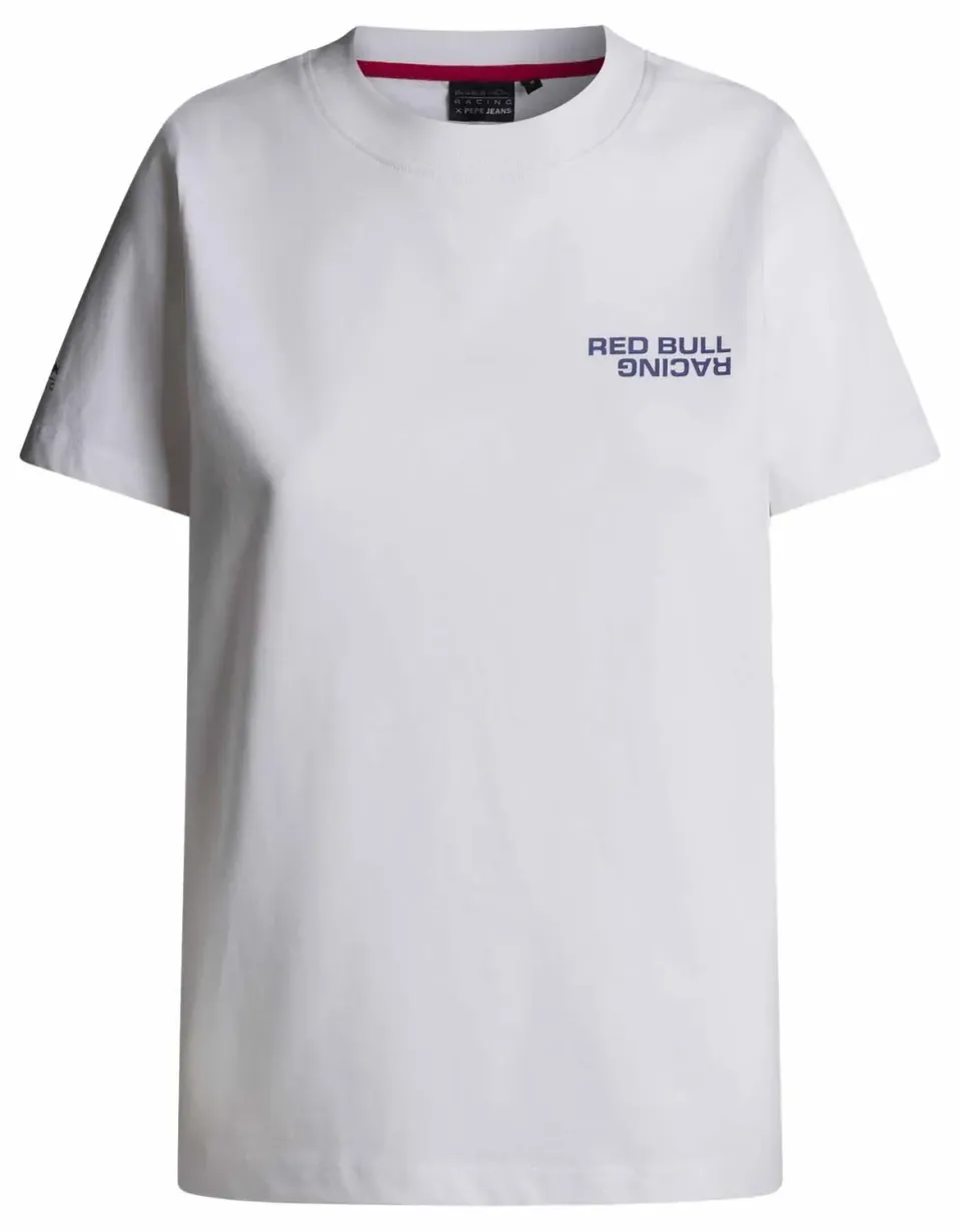 Pepe Jeans W Reflect Logo Tee t-shirt donna M bianca