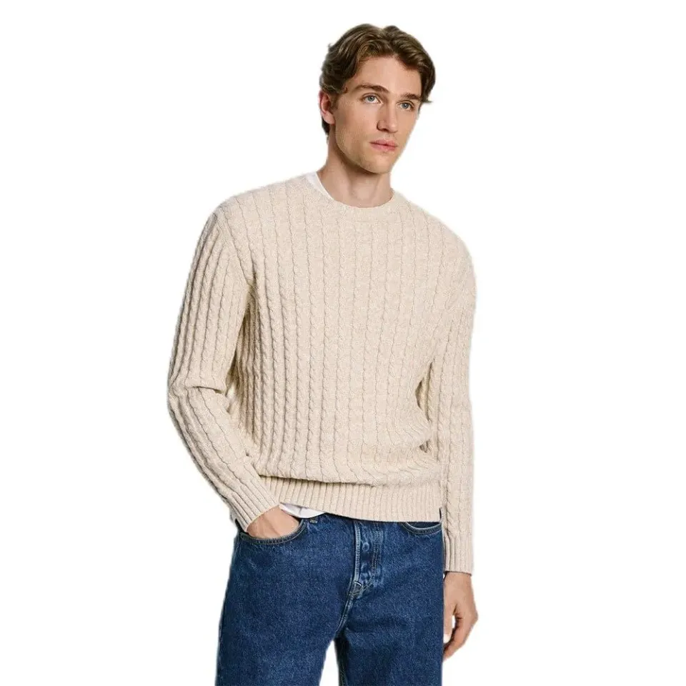 Pepe Jeans Charlie t-shirt uomo scollo V mouline