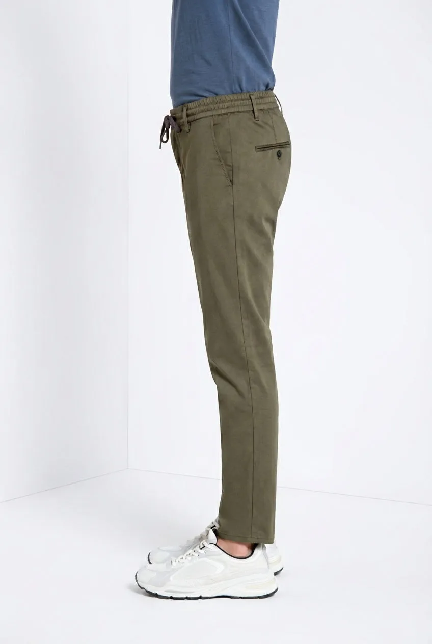 Mason's Milano Jogger Travel chino uomo verde scuro