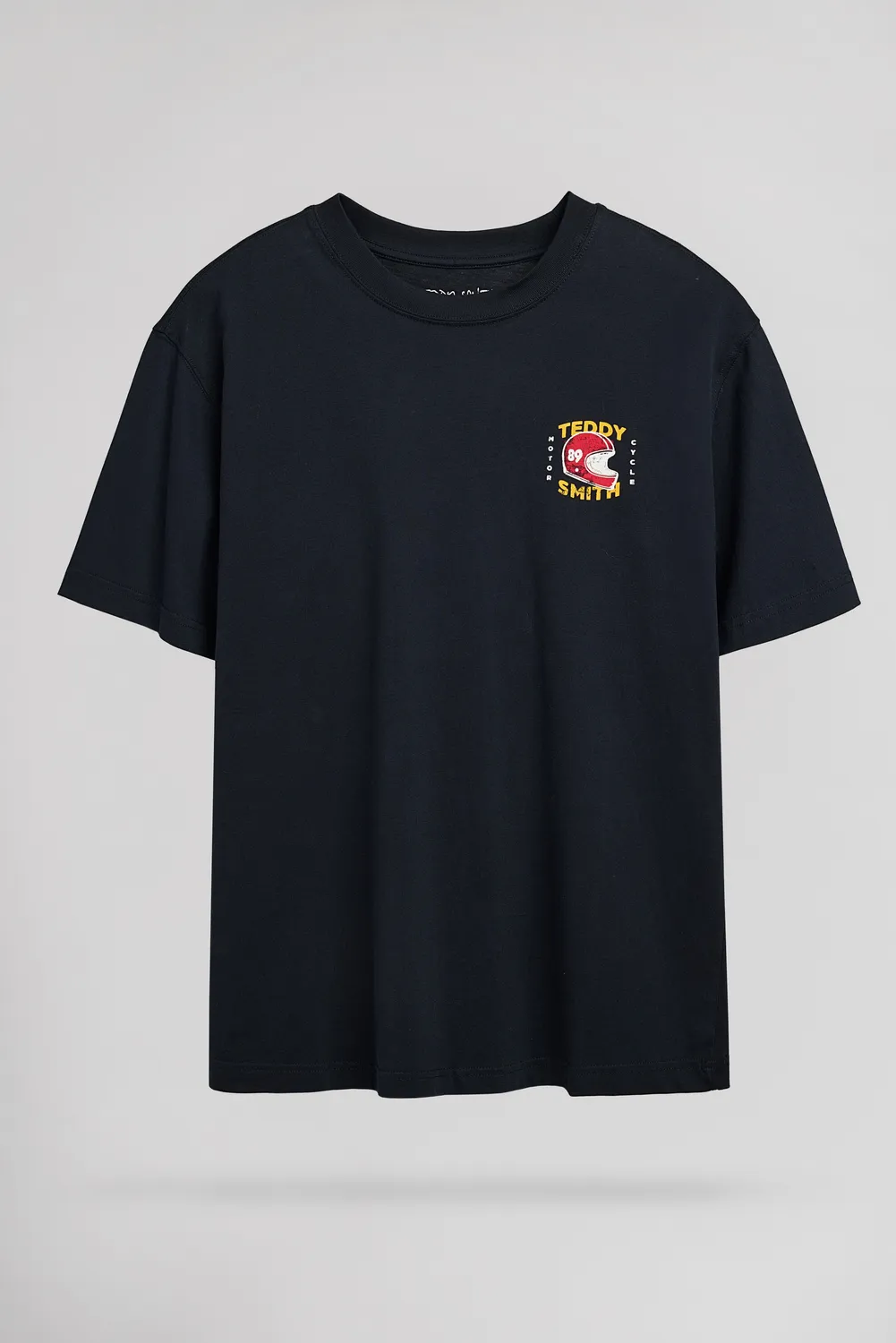 Teddy Smith Rubber T-Rubber MC t-shirt dark navy