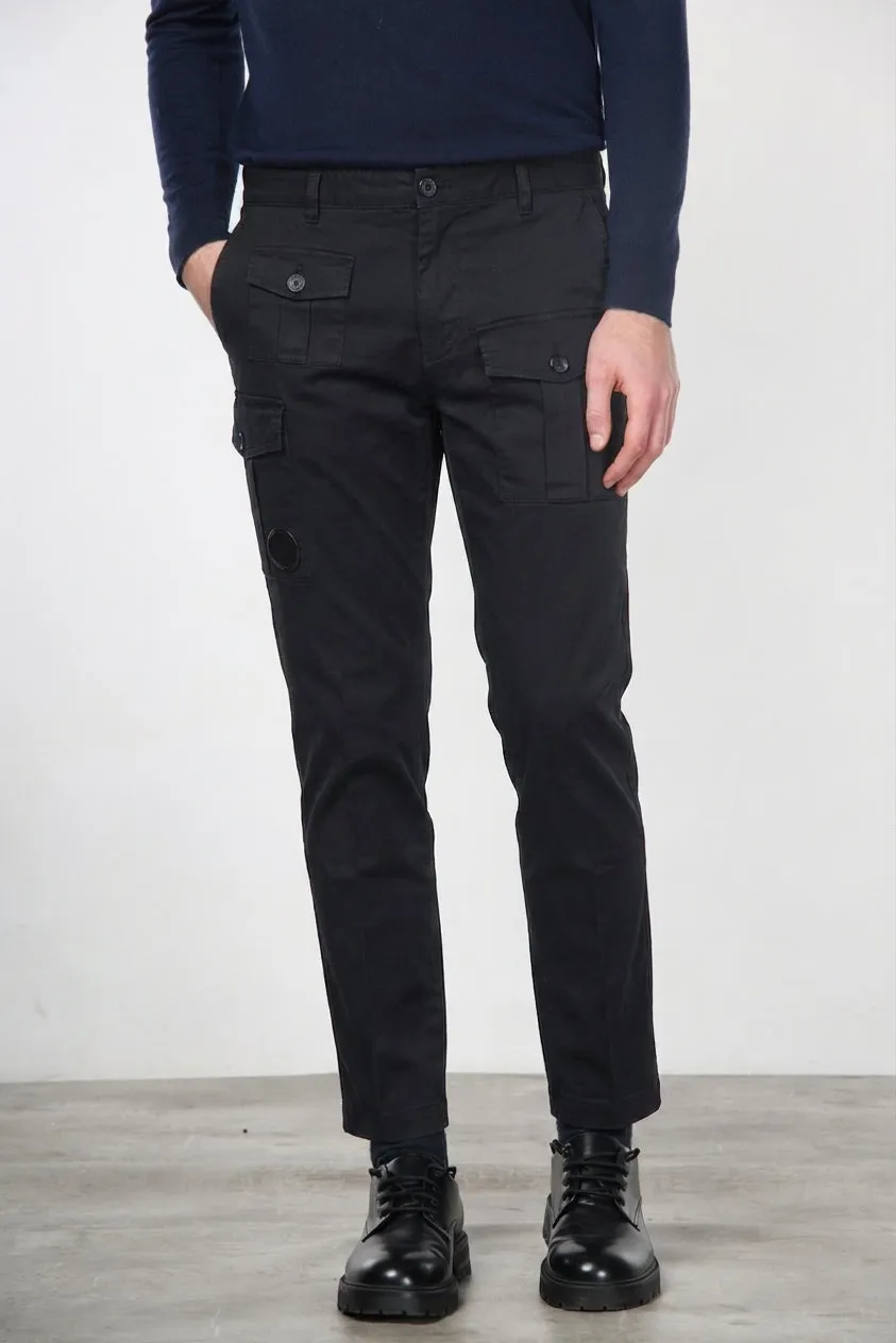 Mason's George Coolpocket cargo uomo blu notte carrot