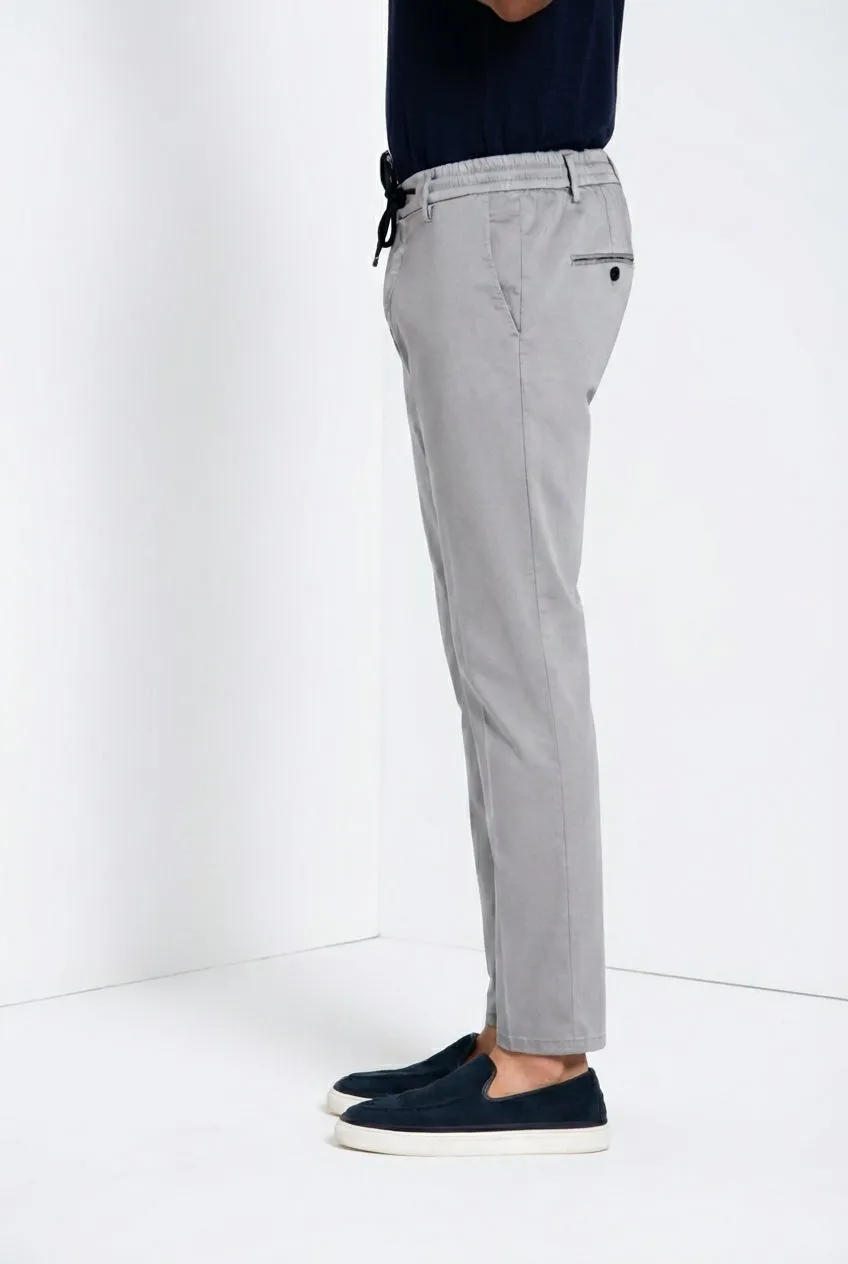 Mason's Milano Jogger Travel chino uomo grigio extra slim