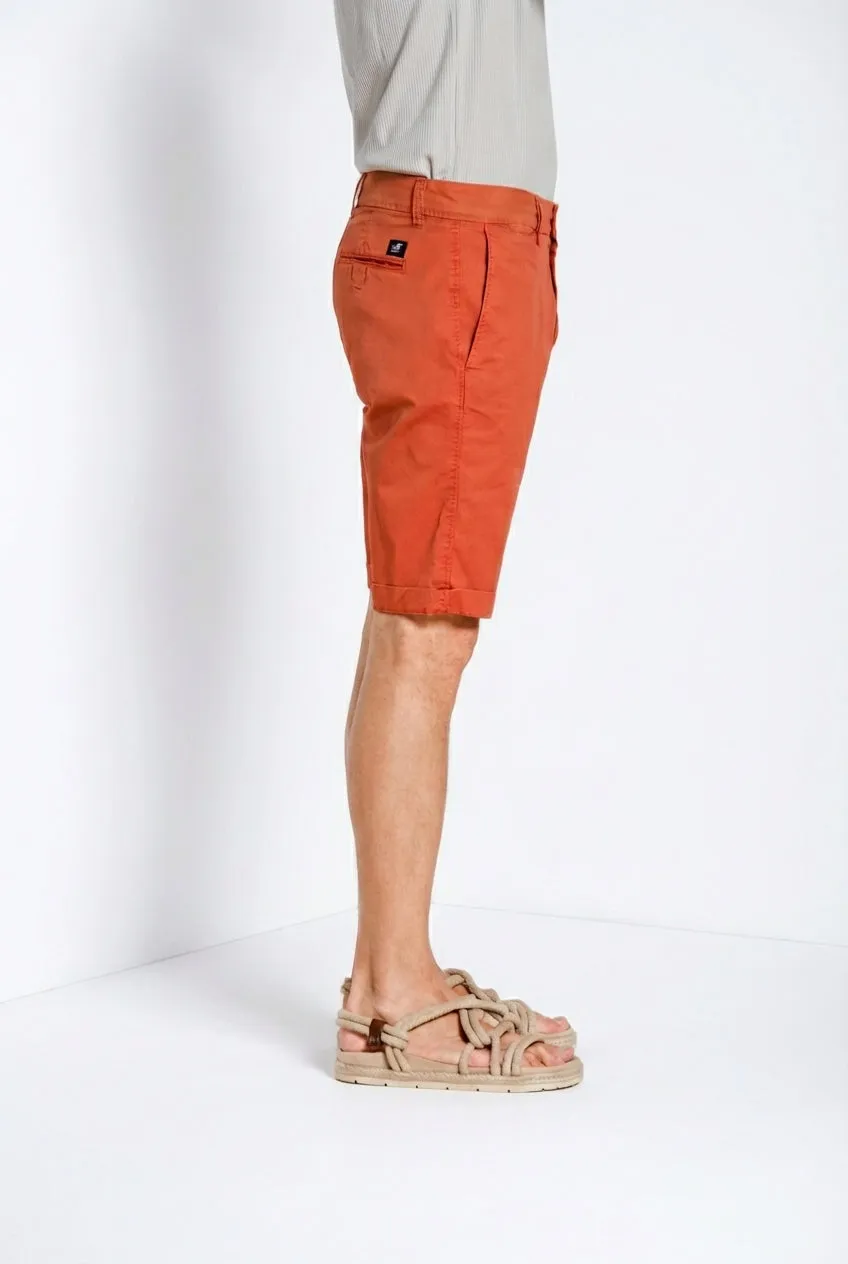 Mason's London bermuda chino mattone regular