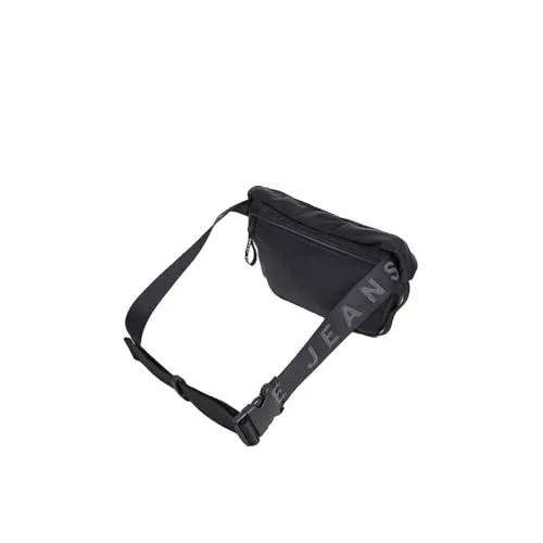 Pepe Jeans Grayson marsupio uomo nero tracolla