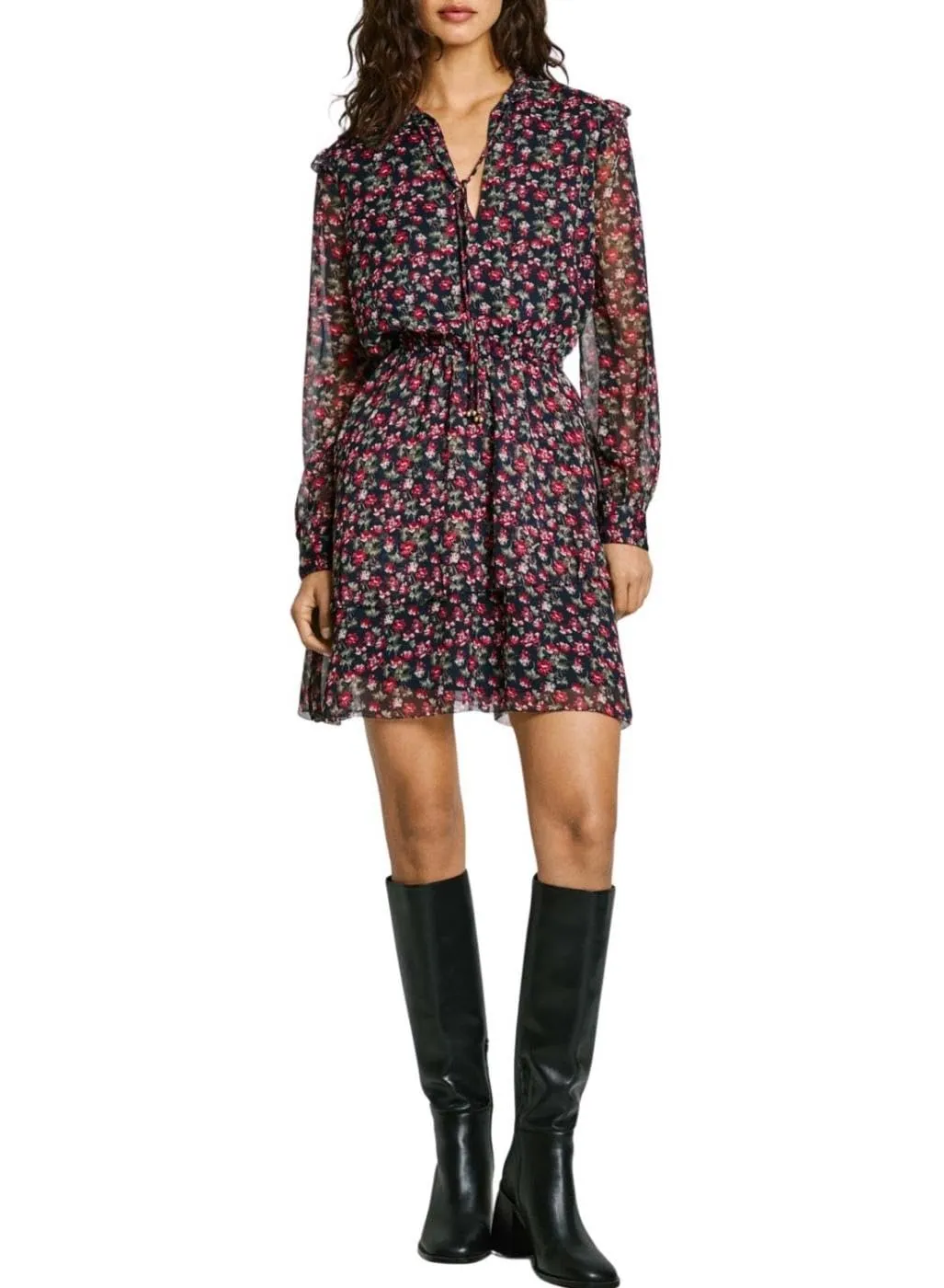 Pepe Jeans Olive Vestito Donna M con Volant
