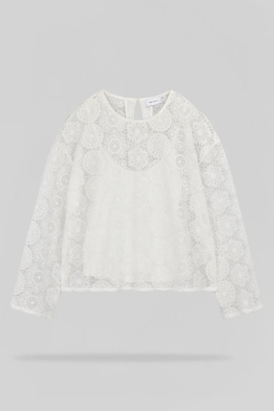 Teddy Smith T-Maël Top Tulle Donna Middle White