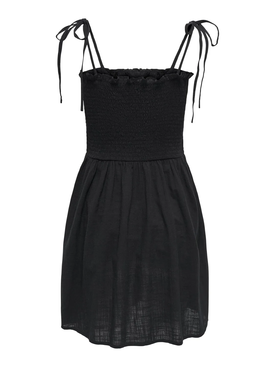 ONLY Onltizana Strap Smock Short Dress vestito XL nero