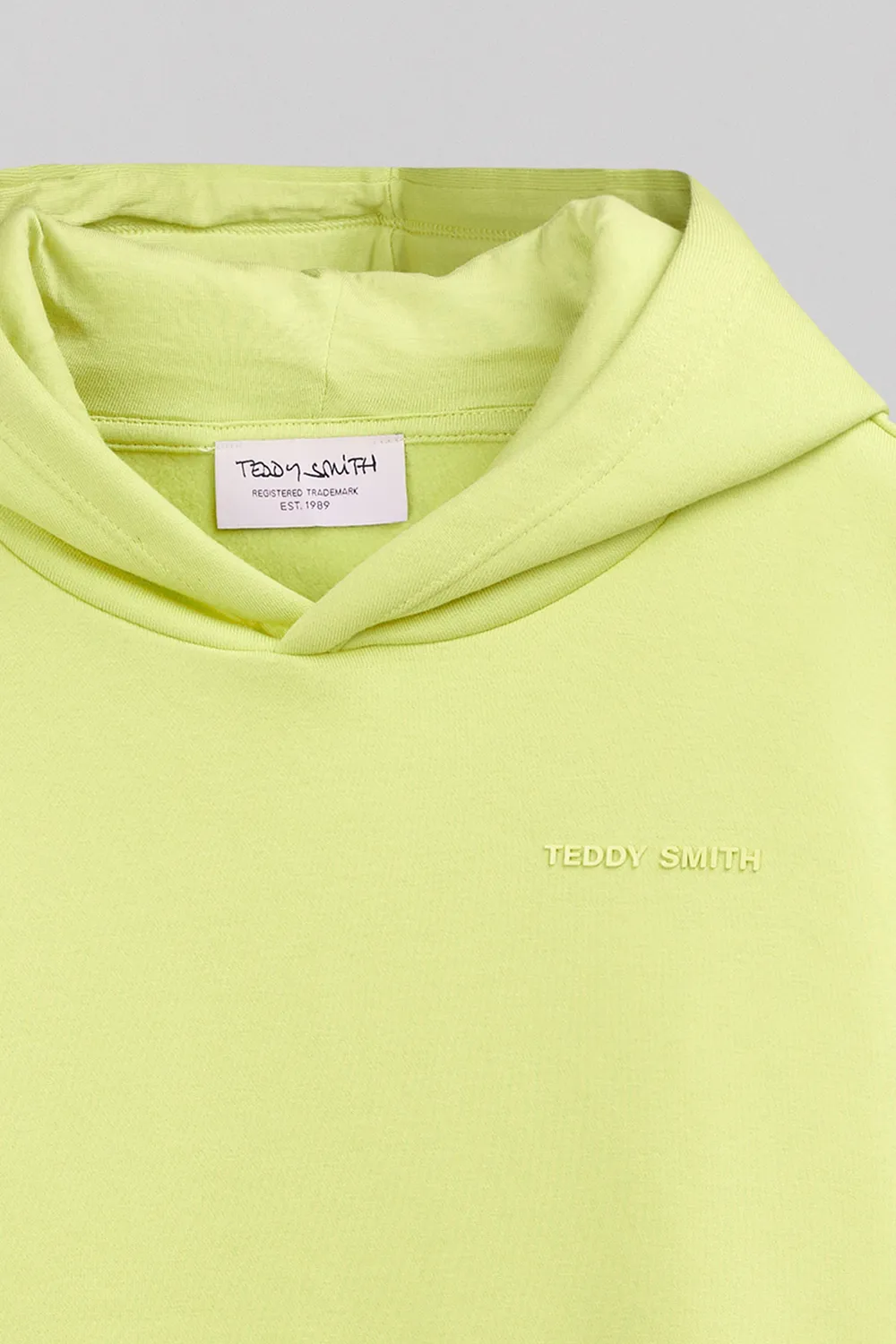 Teddy Smith S-NARK HOODY JR Felpa Ragazzo Citronnade