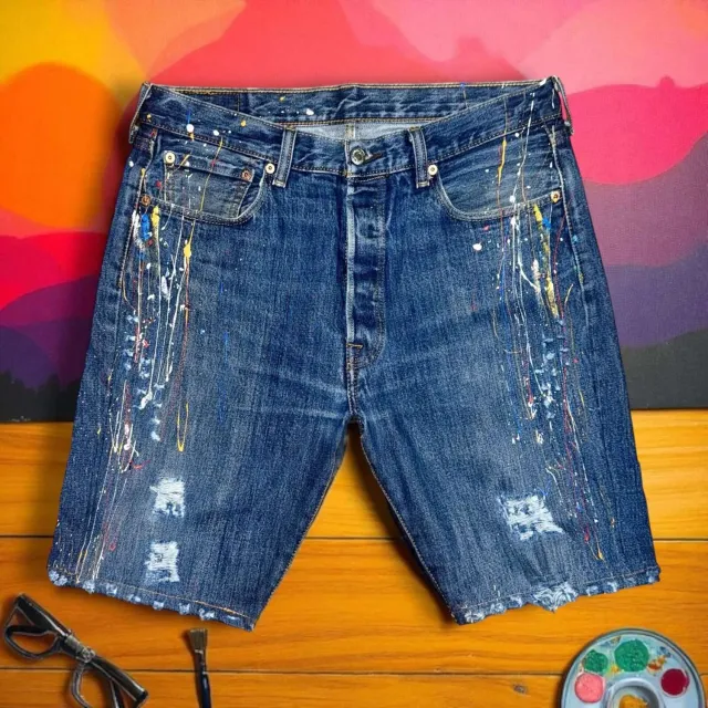 Levi's Vintage Vernice Colorata bermuda custom