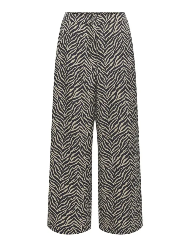ONLY Onlnova Mika Wide pantaloni donna L blu notte