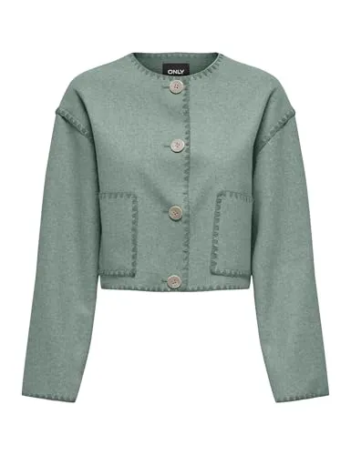 ONLY Onlelba Life Scallop Edge Jacket Otw giacca L smerlata