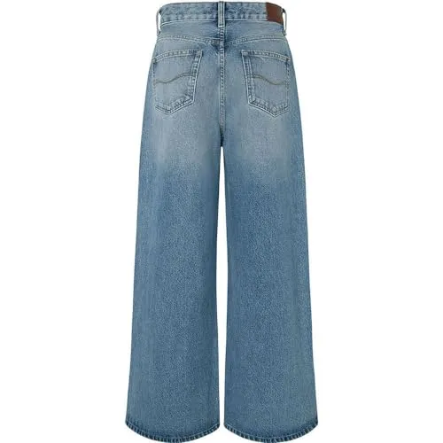 Pepe Jeans Jaimy jeans wide vita alta 34W/34L pietra