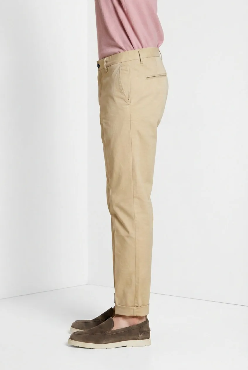 Mason's Boston chino uomo grigio perla relaxed fit