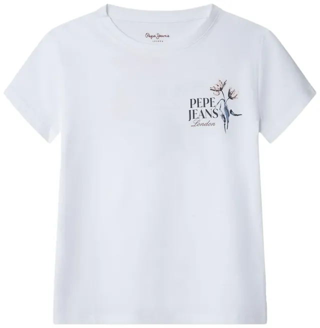 Pepe Jeans Gaylor T-Shirt Bambina 10 Anni Stampa