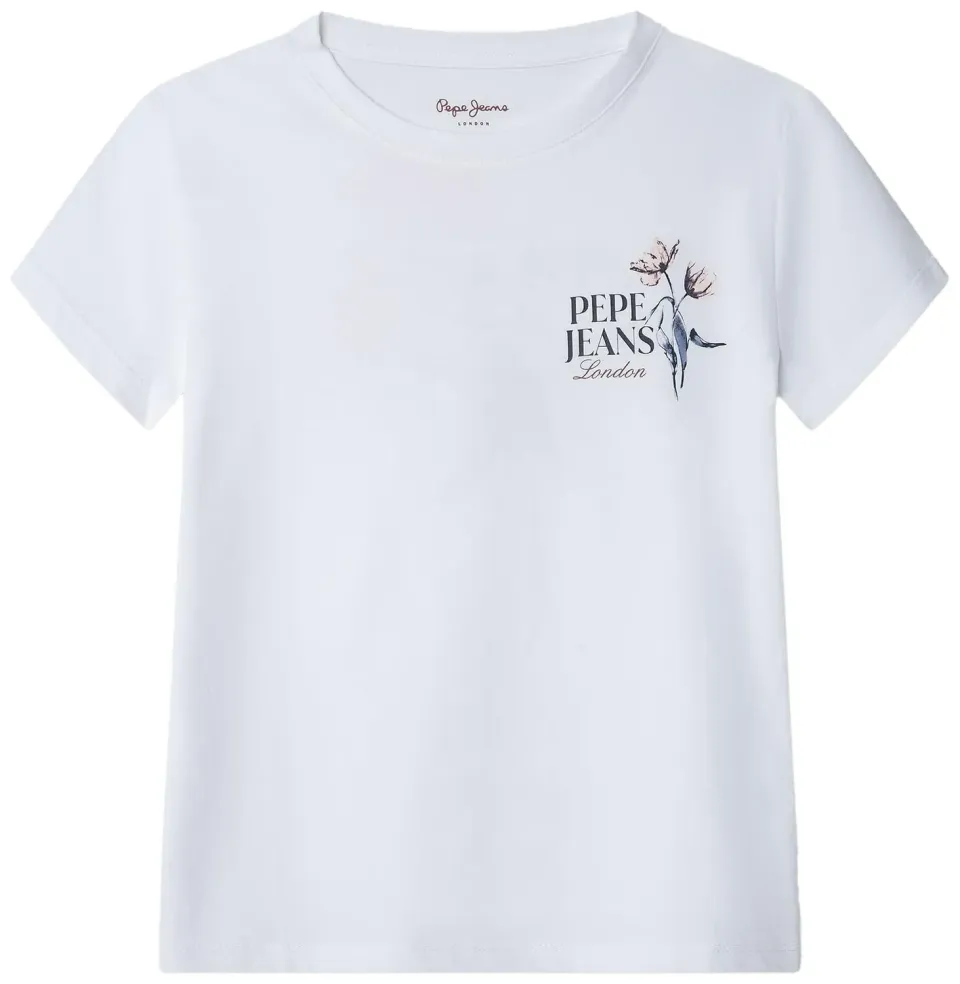 Pepe Jeans Gaylor T-Shirt Bambina 10 Anni Grafica