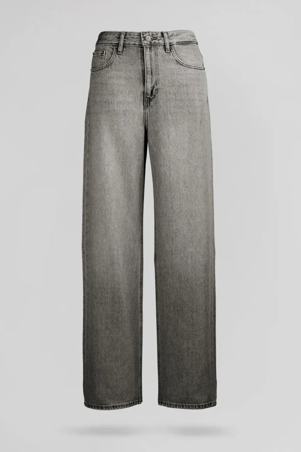 Teddy Smith P-Electra Grey jeans dritto donna grigio