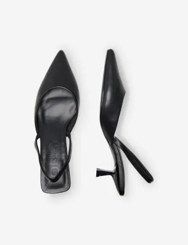 Only Onlcoco-4 Pu Slingback scarpe tacco donna pu