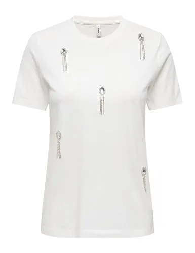 ONLY Onlfilizza Life S/S Stone Top Box Jrs top