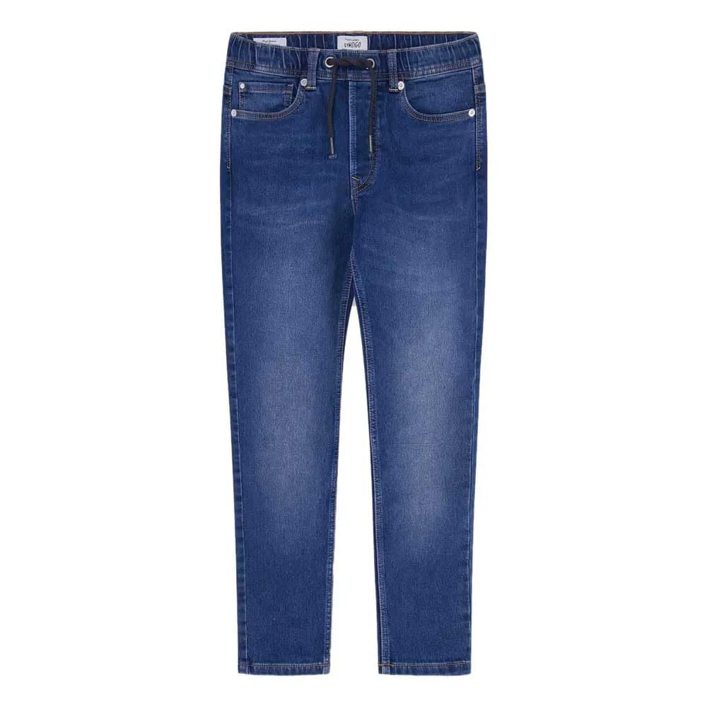 Pepe Jeans Tapered Jr Pb202134 jeans bambino 10 anni blu