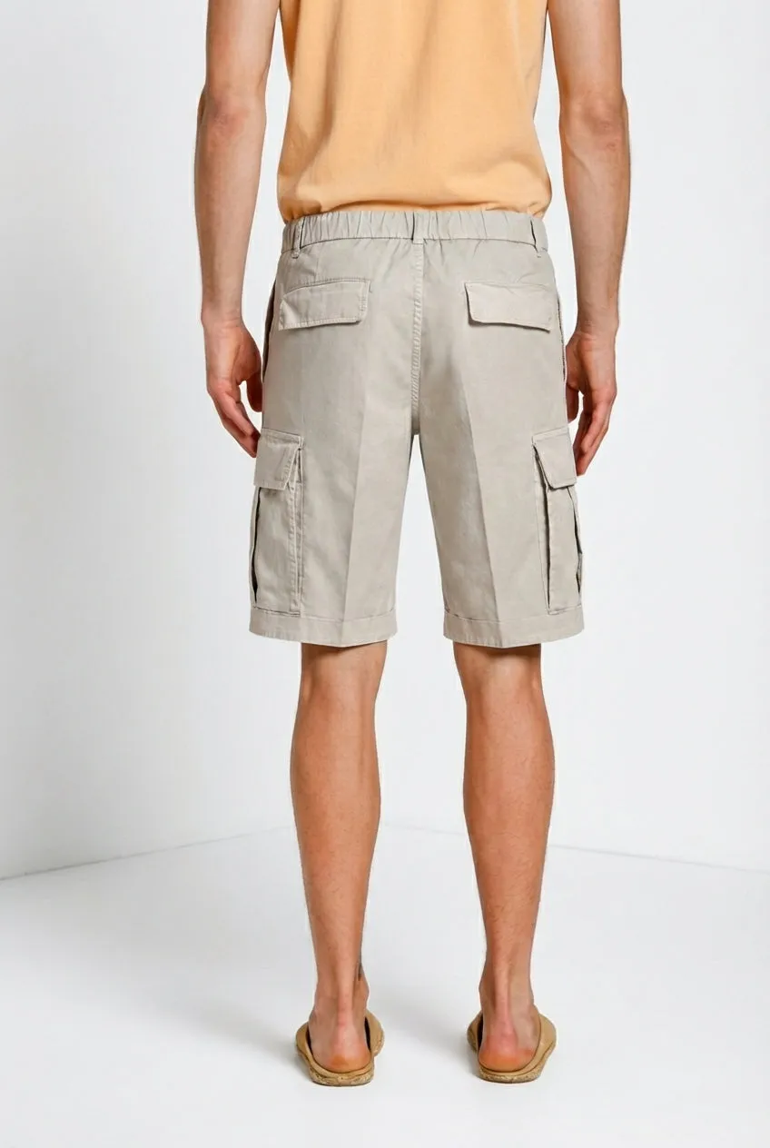 Mason's Cargo M74 bermuda grigio medio relaxed