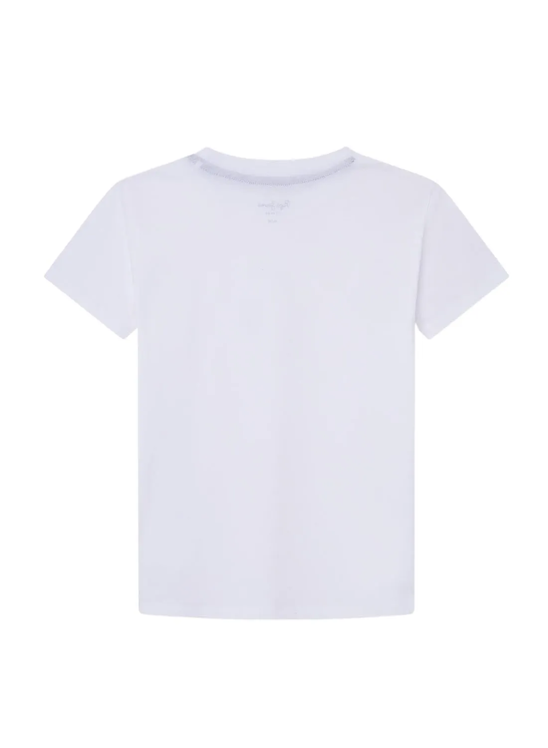Pepe Jeans Art T-Shirt Bambino Cotone Verde