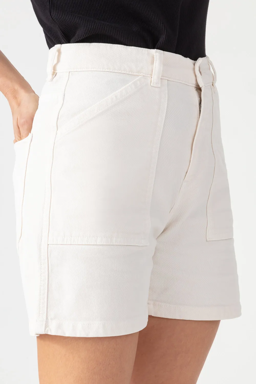 Acquaverde Mary Shorts Cargo Cream