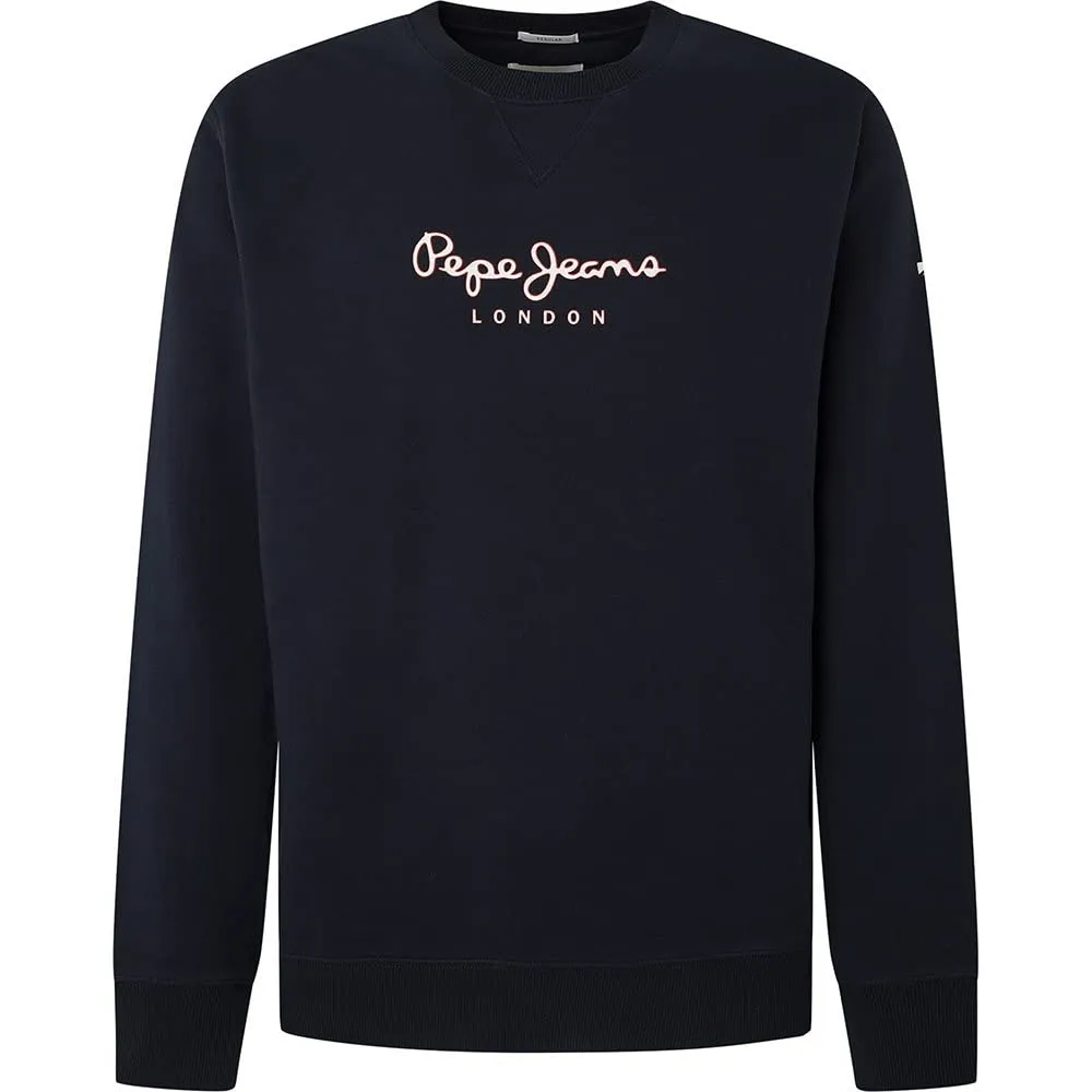 Pepe Jeans London Edward Crew Felpa Uomo Girocollo Logo