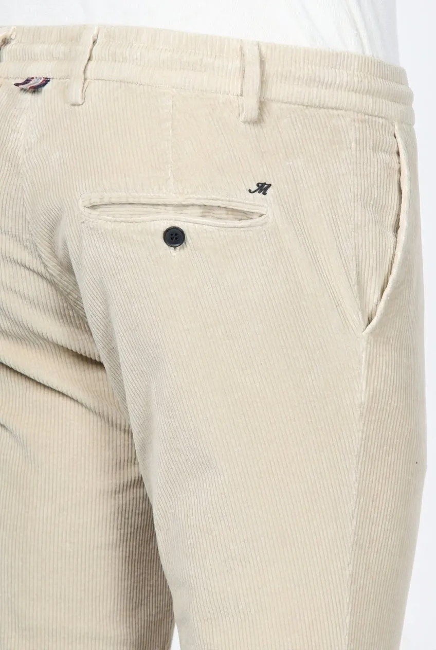 Mason's Milano Jogger chino latte velluto extra slim