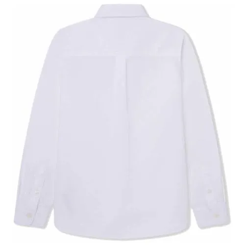 Pepe Jeans Nace Camicia Bambino Bianca Cotone