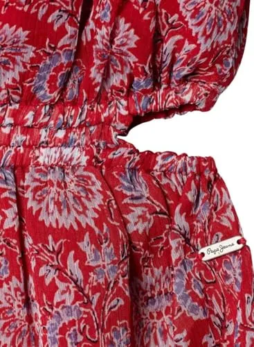 Pepe Jeans Iliana abito bambina chiffon 10 anni