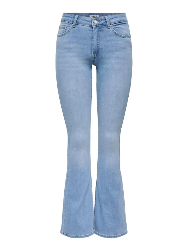 ONLY Onlblush Mid Flared jeans flare M / 34L vita media