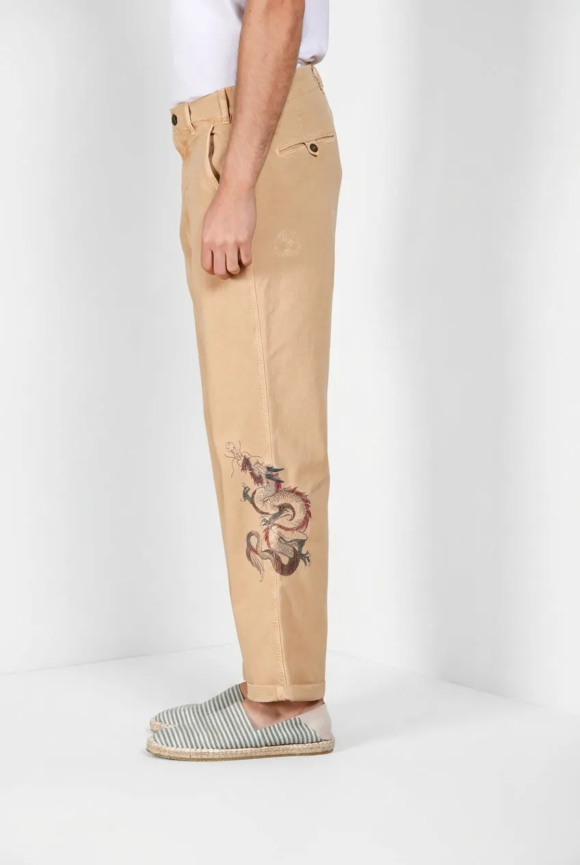 Mason’s Dallas Denver M74 Pantalone Cargo Kaki Relaxed