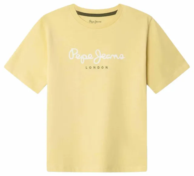 Pepe Jeans Art PB5000105 t-shirt bimbo giallo 10 anni