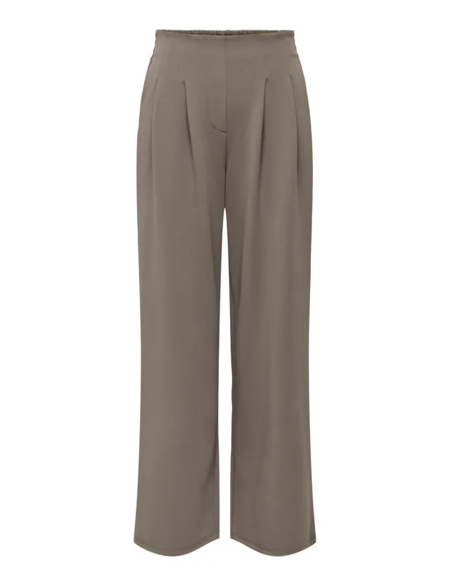 ONLY ONLCECILIA Life Wide pantalone jersey nero