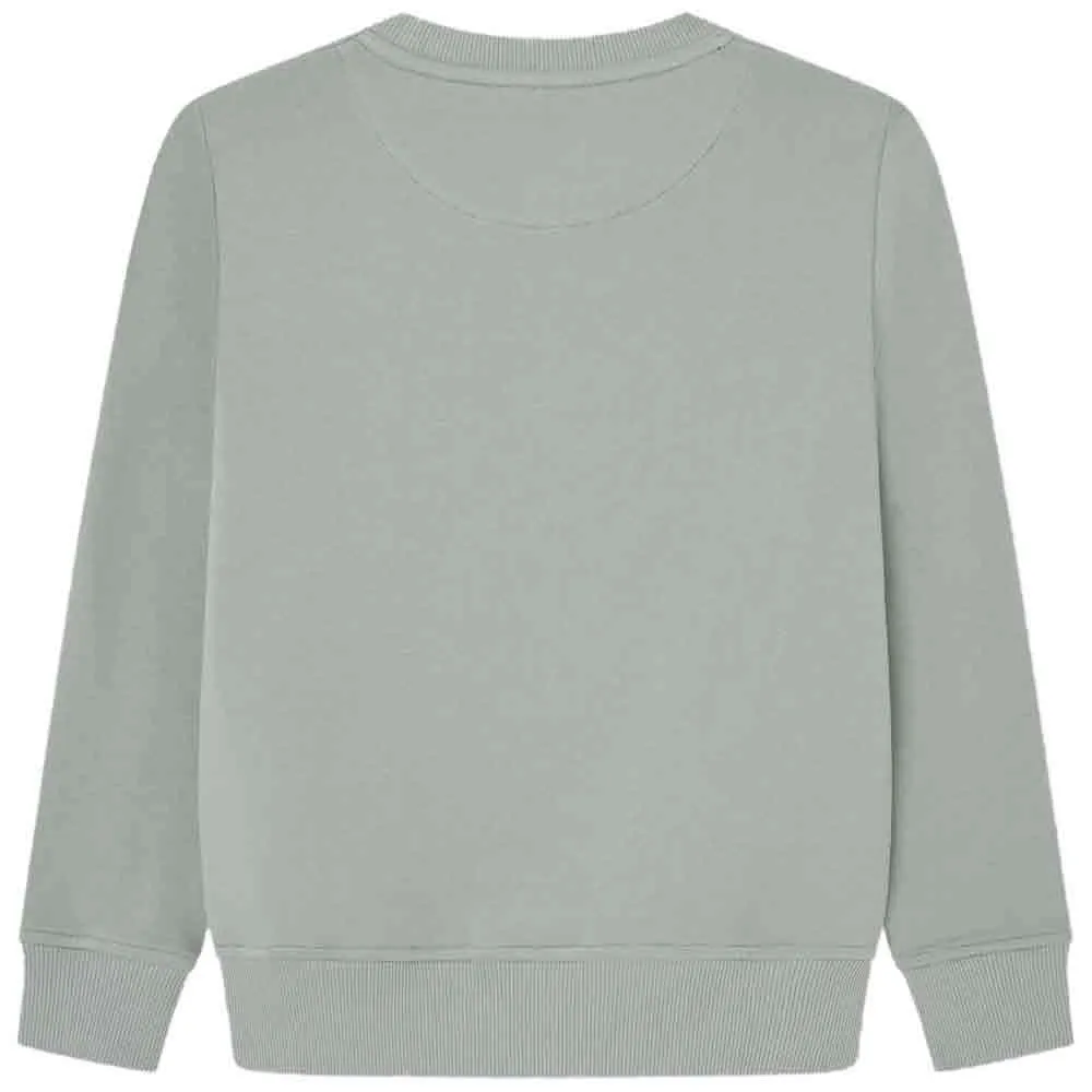 Pepe Jeans New Lamonty Crew felpa bambino girocollo cotone