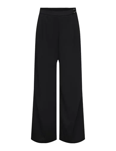 ONLY Onlsania Life Wide Buckle Pant Jrs pantaloni XL gamba larga