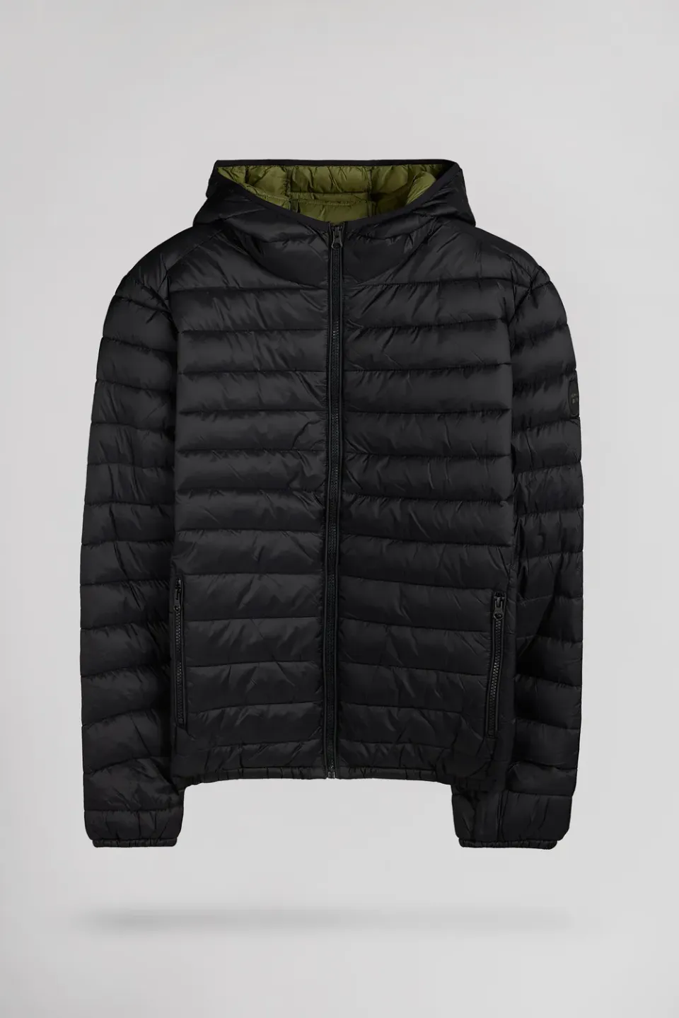 Teddy Smith Blighter piumino uomo nero cappuccio