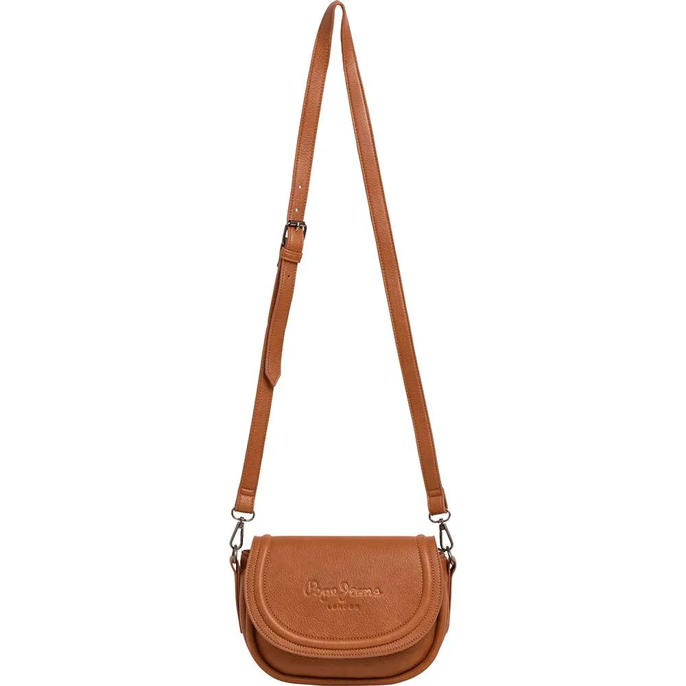 Pepe Jeans Crisha Code Borsa Donna Sella PU con Tracolla