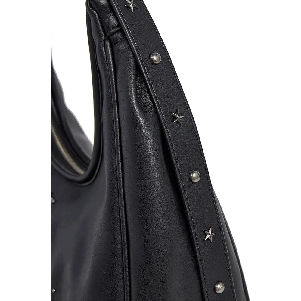 Pepe Jeans Nadia Cluster borsa donna nera borchie