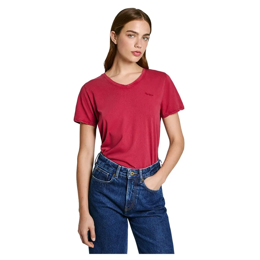 Pepe Jeans London Fabiana T-Shirt Donna Pacco da 1 Maniche Corte