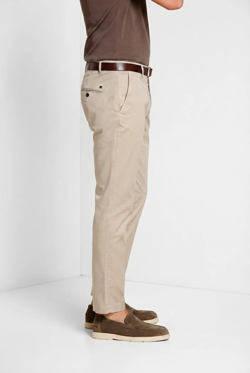 Mason's Milano chino uomo beige chiaro extra slim