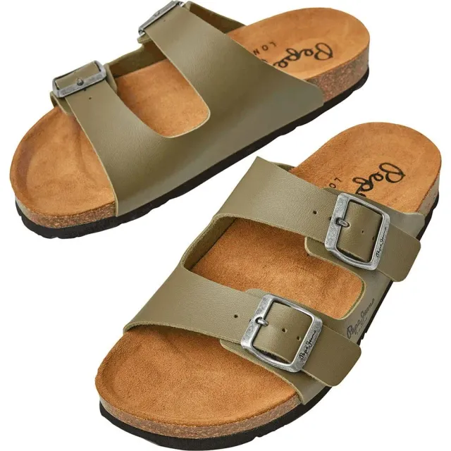 Pepe Jeans Oban Classic 3 W sandali donna verde 37 sughero