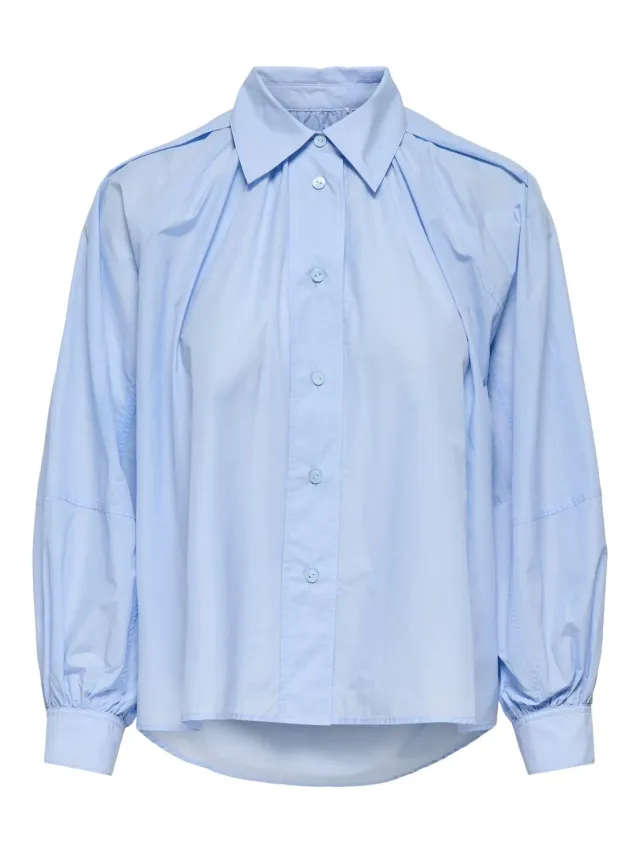 ONLY River camicia donna azzurro chiaro regular fit