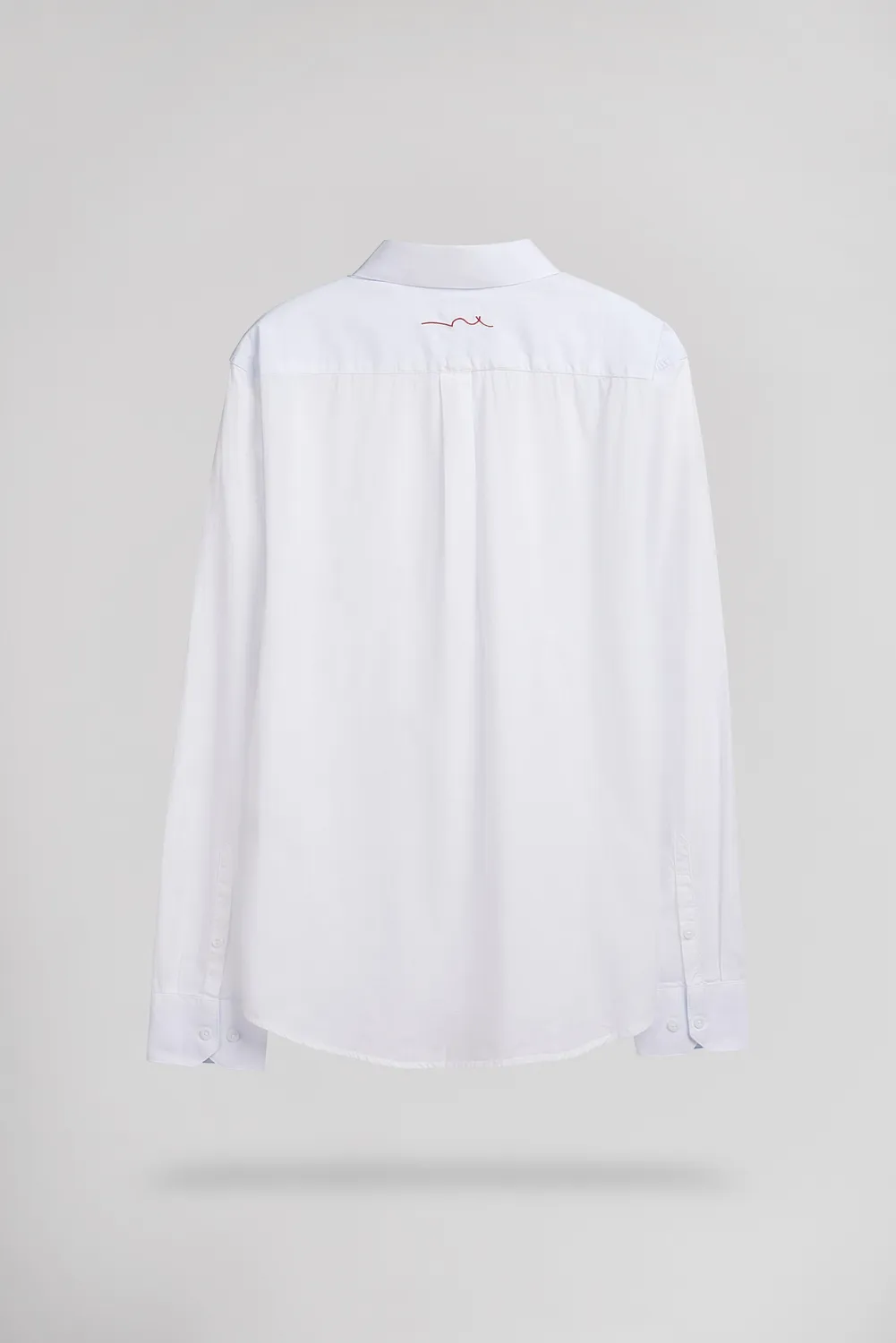 Teddy Smith C-Volt 2 ML Blanc Camicia Uomo Bianca Twill