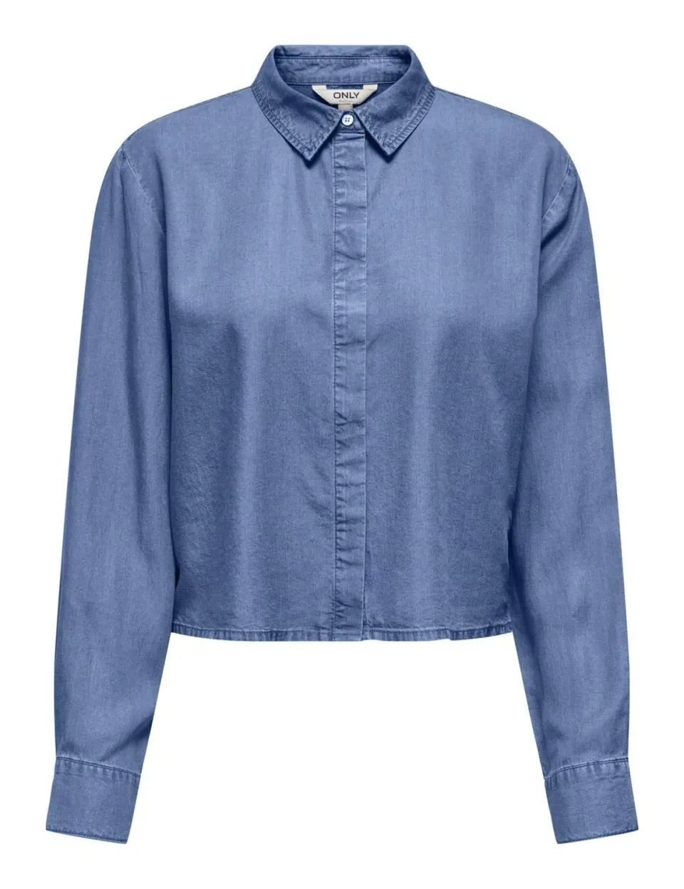 ONLY Onlcharis Life LS camicia donna denim chiaro