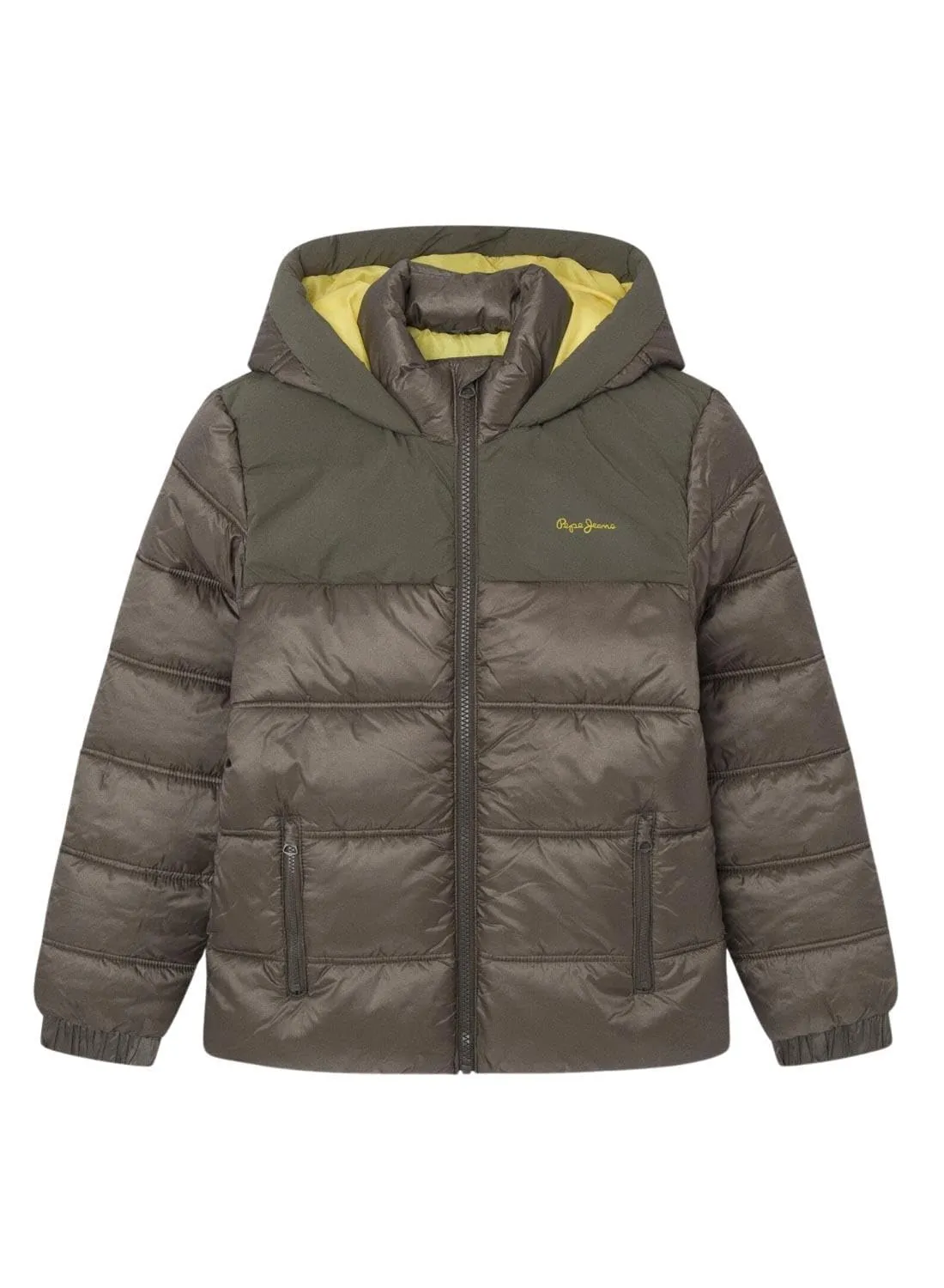 Pepe Jeans Odonis Piumino Bambino 10 Anni con Cappuccio