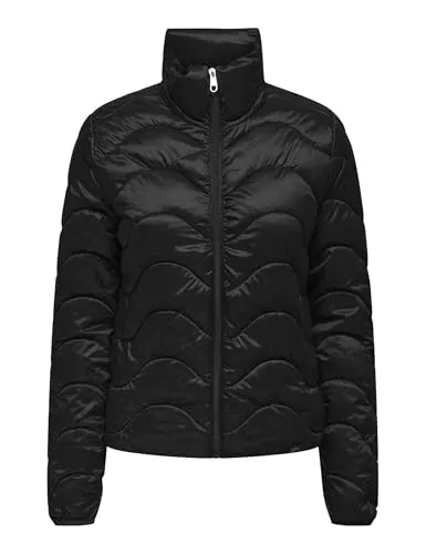 ONLY Onlvega Wave giacca trapuntata nero