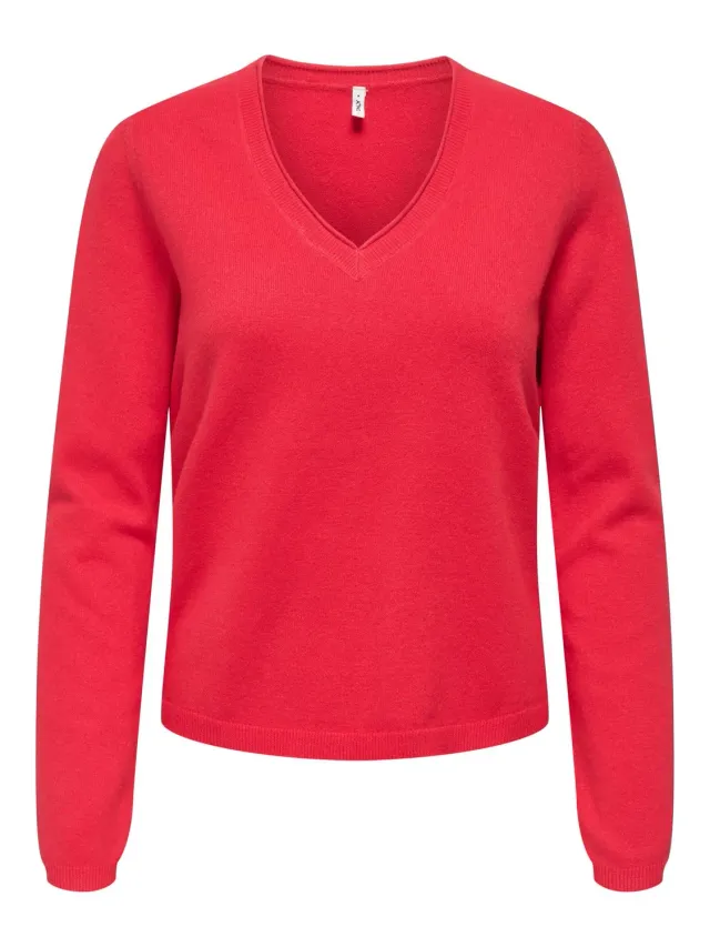ONLY ONLLOYAL LIFE pullover scollo a V donna