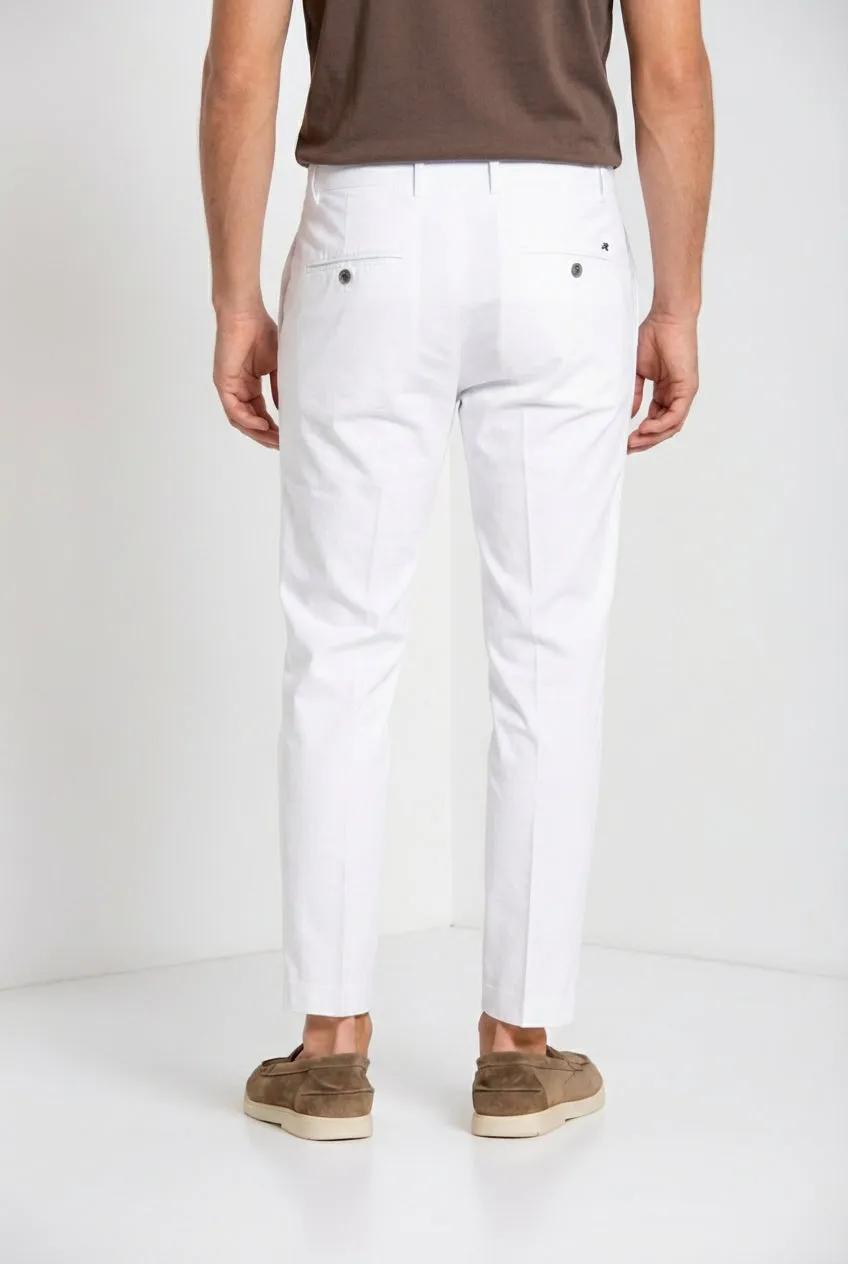 Mason's Milano chino bianco extra slim uomo